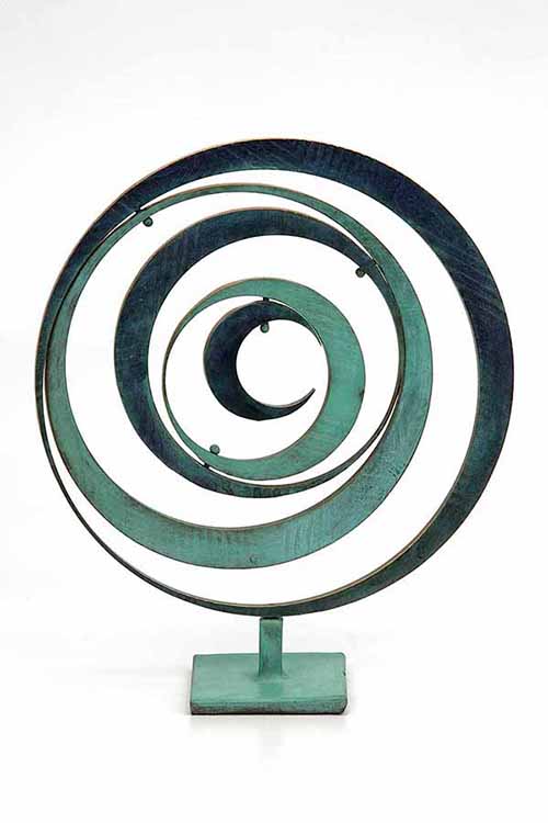 Cadran De Soleil Jeu D'ombres 2 Bronze Patiné 38x33x27cm (1)