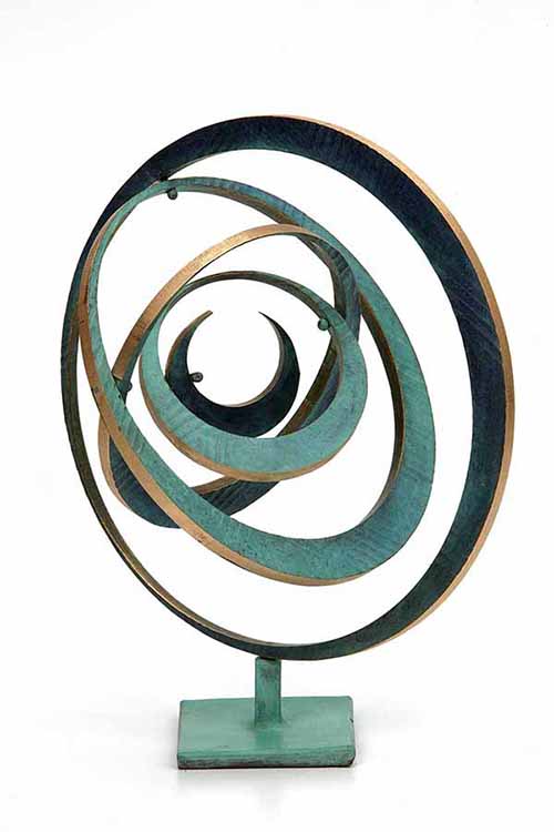 Cadran De Soleil Jeu D'ombres 2 Bronze Patiné 38x33x27cm (2)