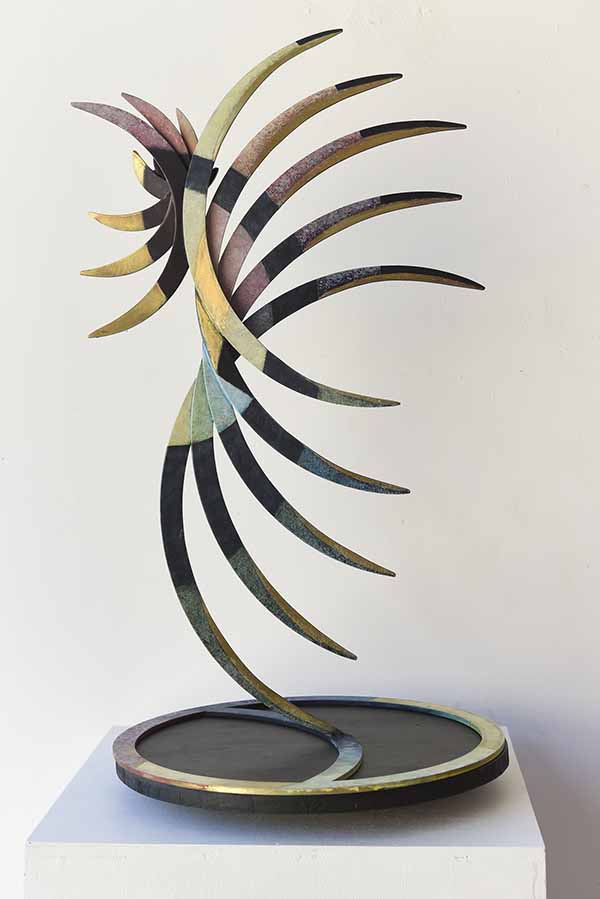 Danse Effervescente 6 Bronze Patiné 55x35x34cm (2)