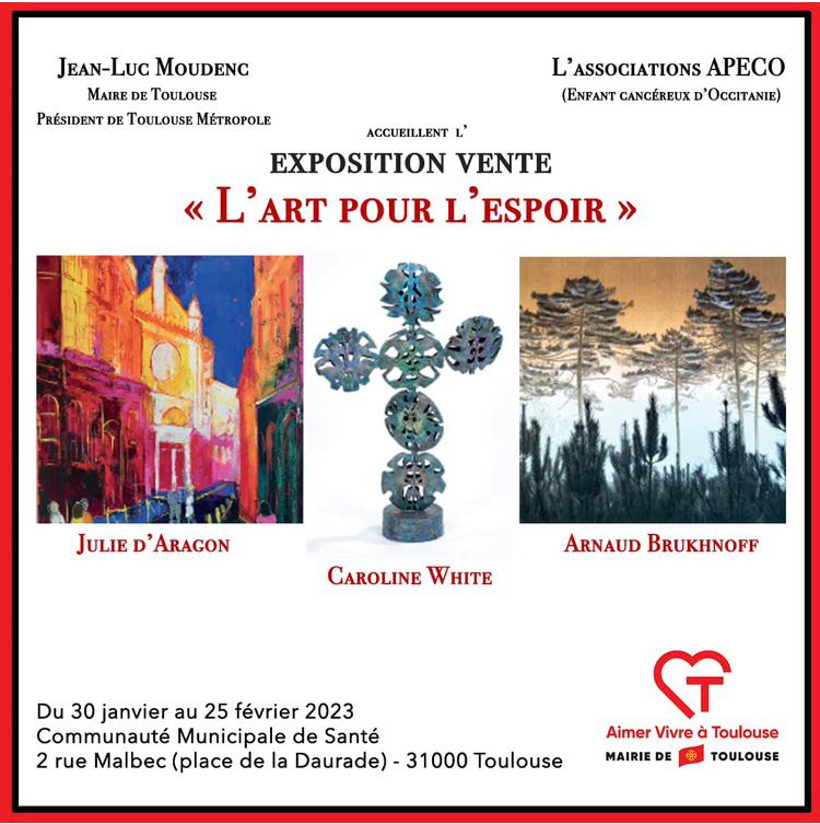 You are currently viewing L’ART POUR L’ESPOIR, Janvier 2023